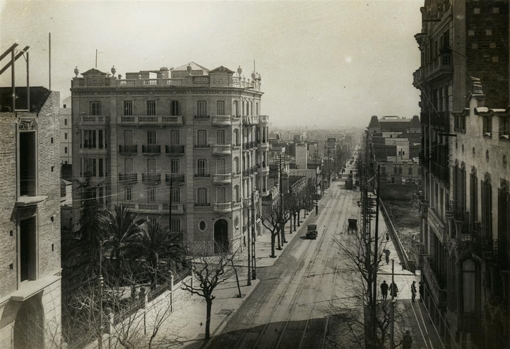 Carrer Muntaner - Arxiu Cerdà - Any Cerdà